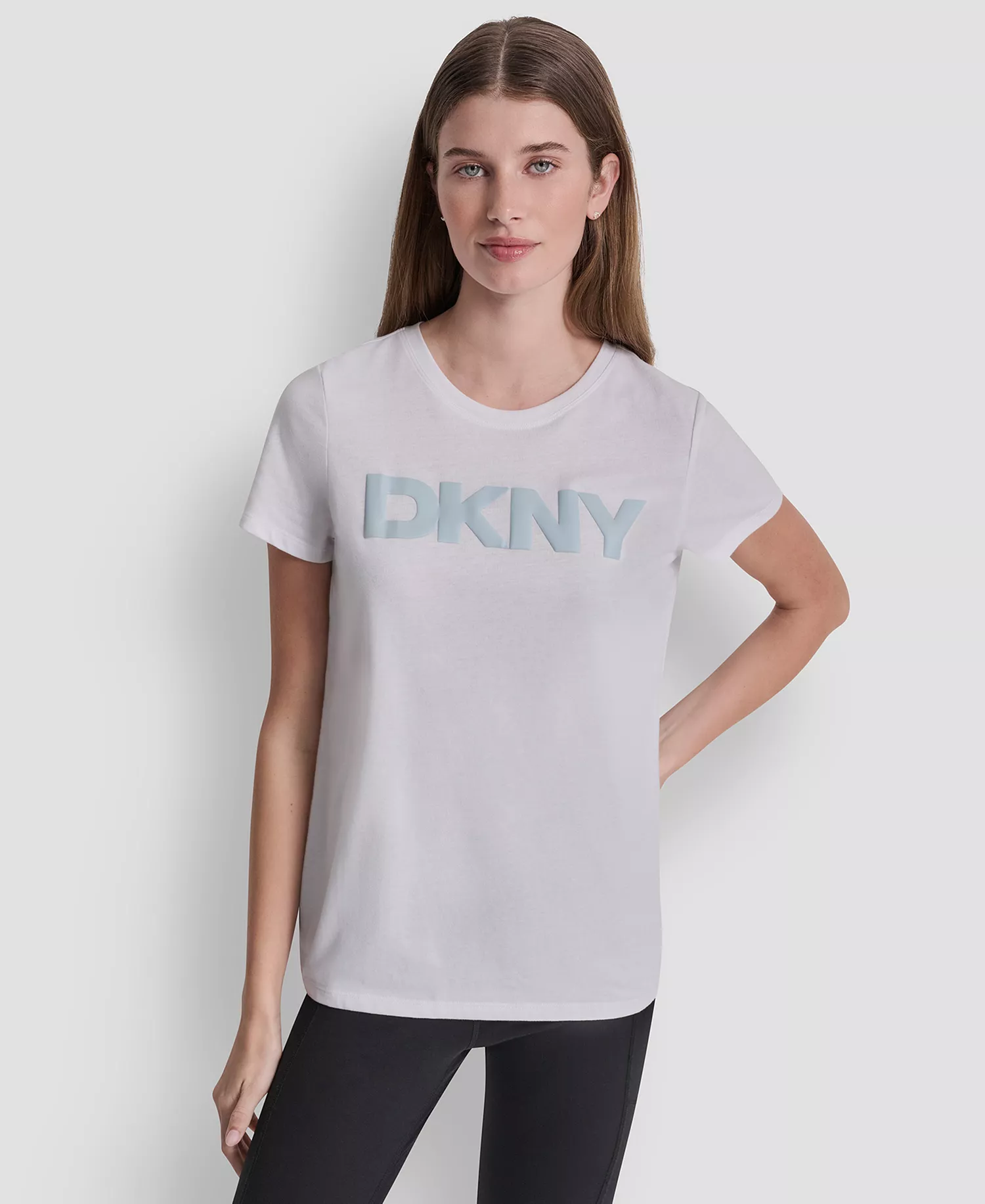 mni-f9d5d521cf56ef81e4a9c4d218409245 Women's Puff Logo Crewneck T-Shirt — изображение 3