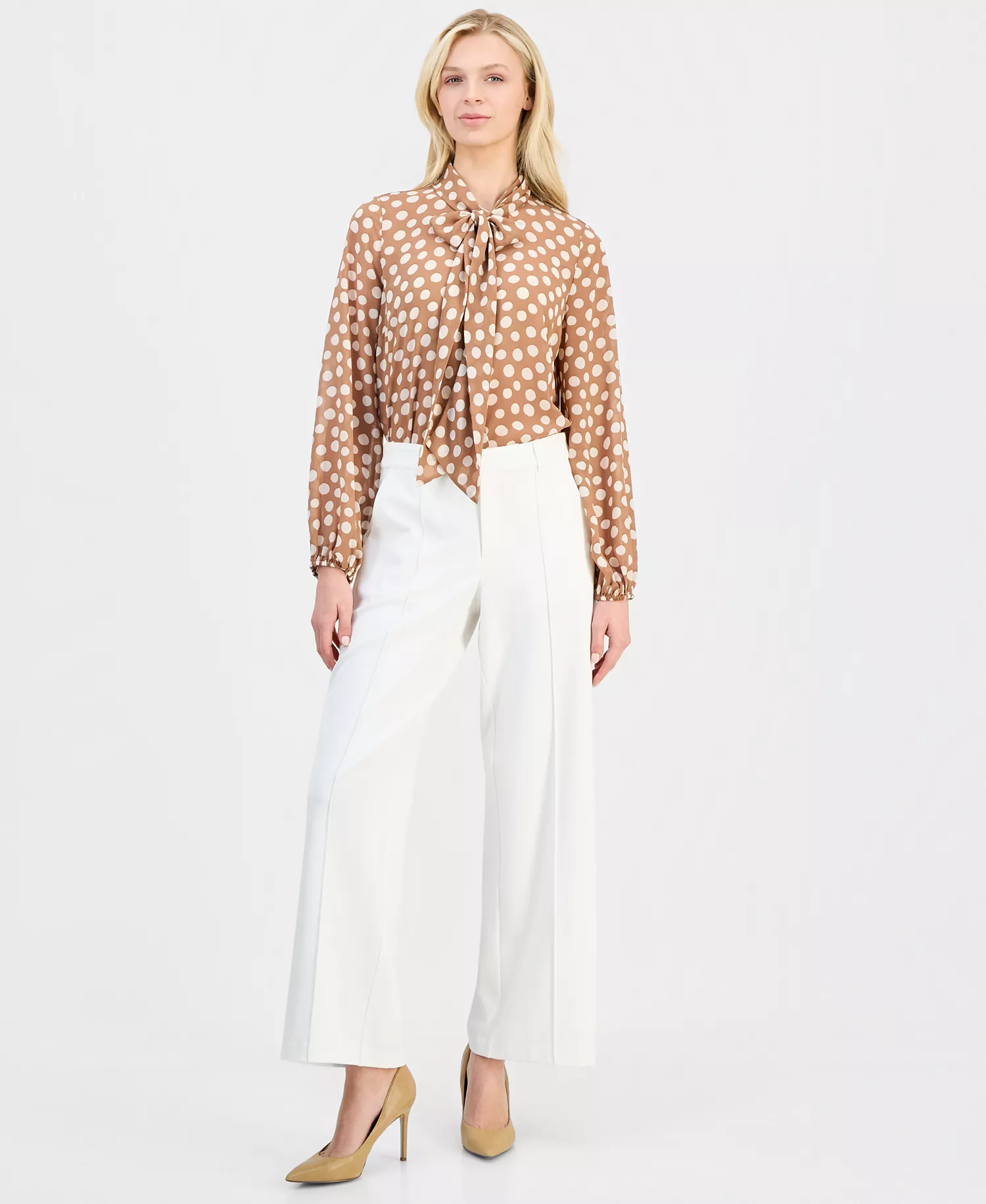 mni-fa2f7a8af2a7cd7cb1d66a9c07c02215 Women's High-Rise Straight Wide-Leg Pants