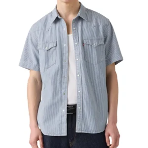 Men's Short Sleeve Snap-Front Western Shirt