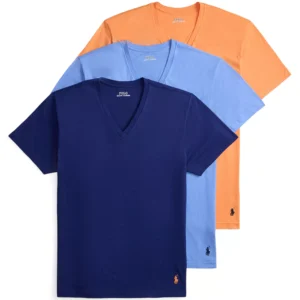 Men's 3-Pack Classic Cotton V-Neck Undershirts