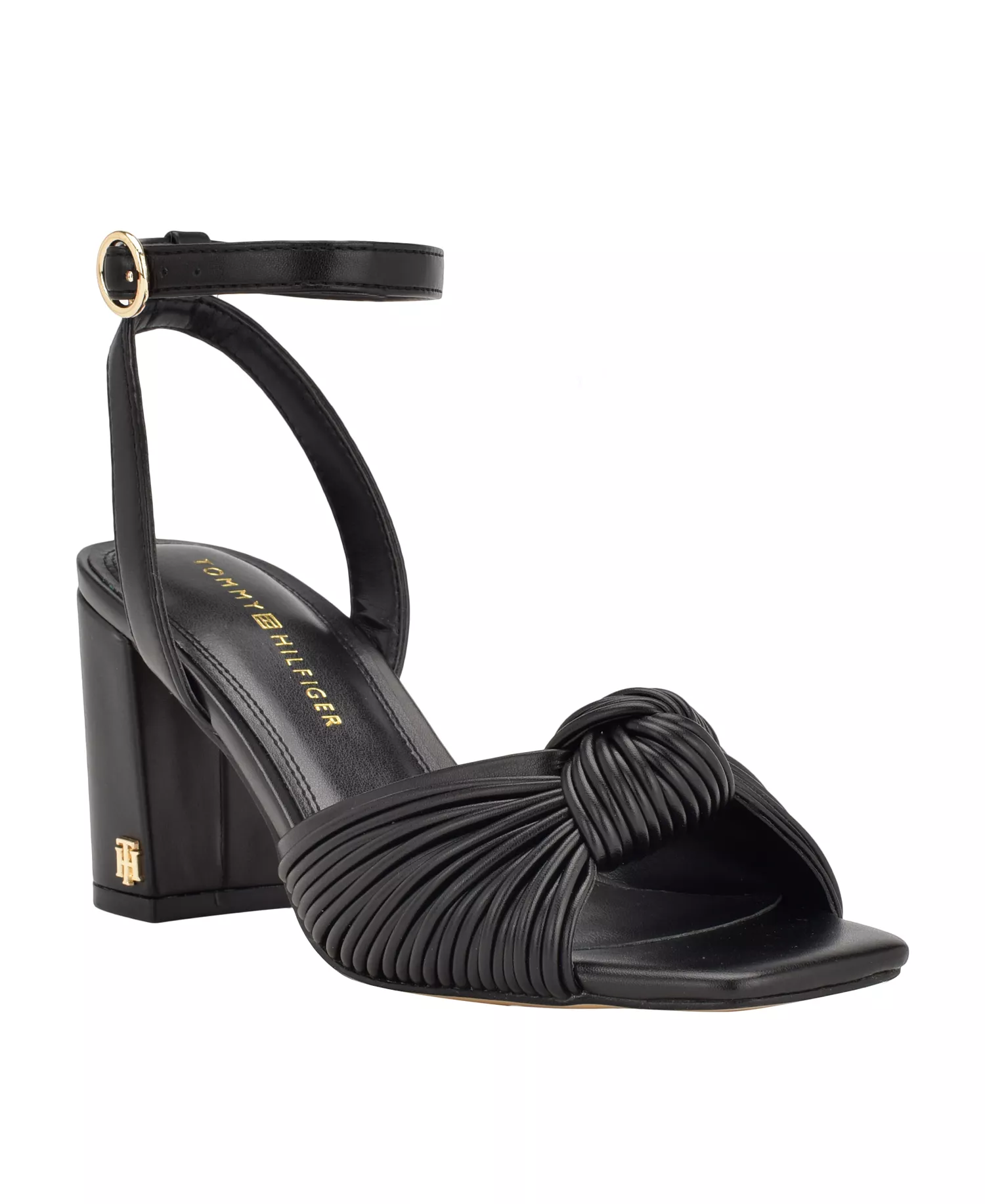 mni-fae55be9a6cb2b45fdbd12749130e8e0 Women's Sarifina Knotted Block Heel Sandals