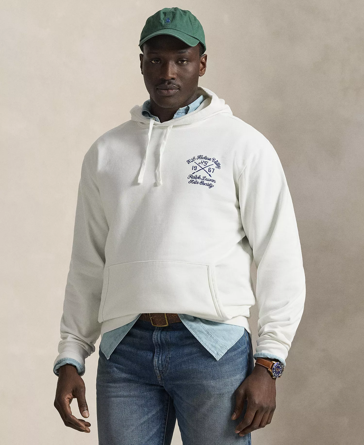 mni-fca990c364431f11ee9c25203d378198 Men's Big & Tall Loopback Fleece Graphic Hoodie
