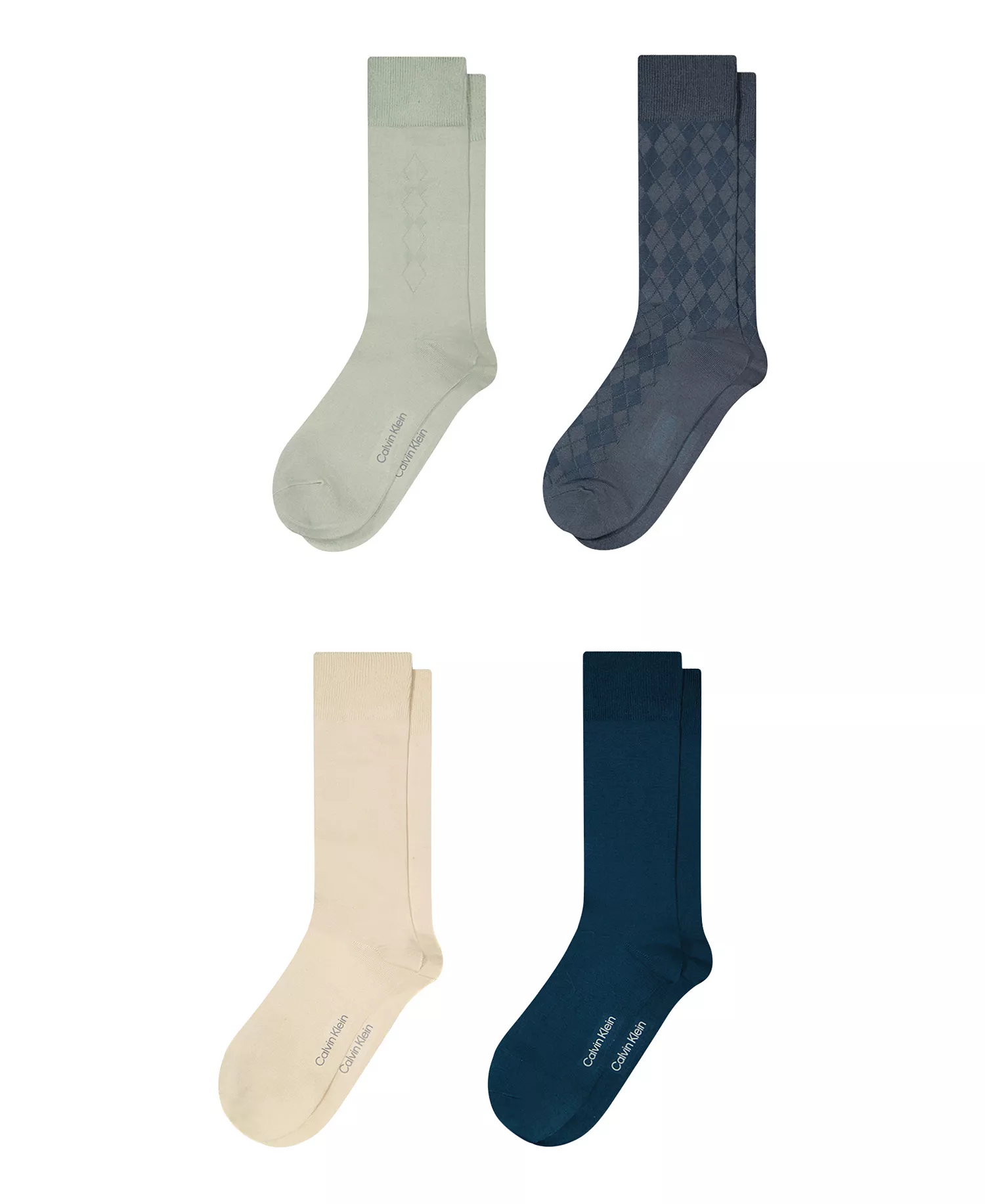 mni-fcb1ec2ebe1183d128ab1a0da242fd95 Men's Crew Dress Socks, 4-Pack — изображение 9
