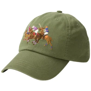 Men's Triple-Pony Twill Ball Cap