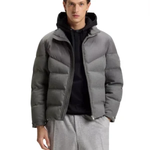 Men's Waterproof Brushed Flannel Jacket