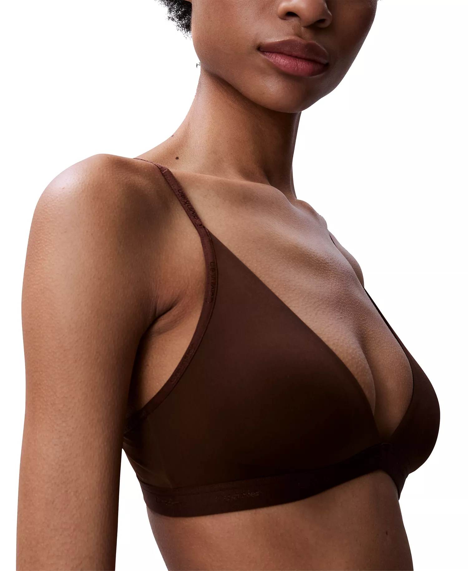 mni-fd83e8c9ae0954978f308b86b8e4a3b9 Women's Form To Body Lightly Lined Triangle Bralette QF6758