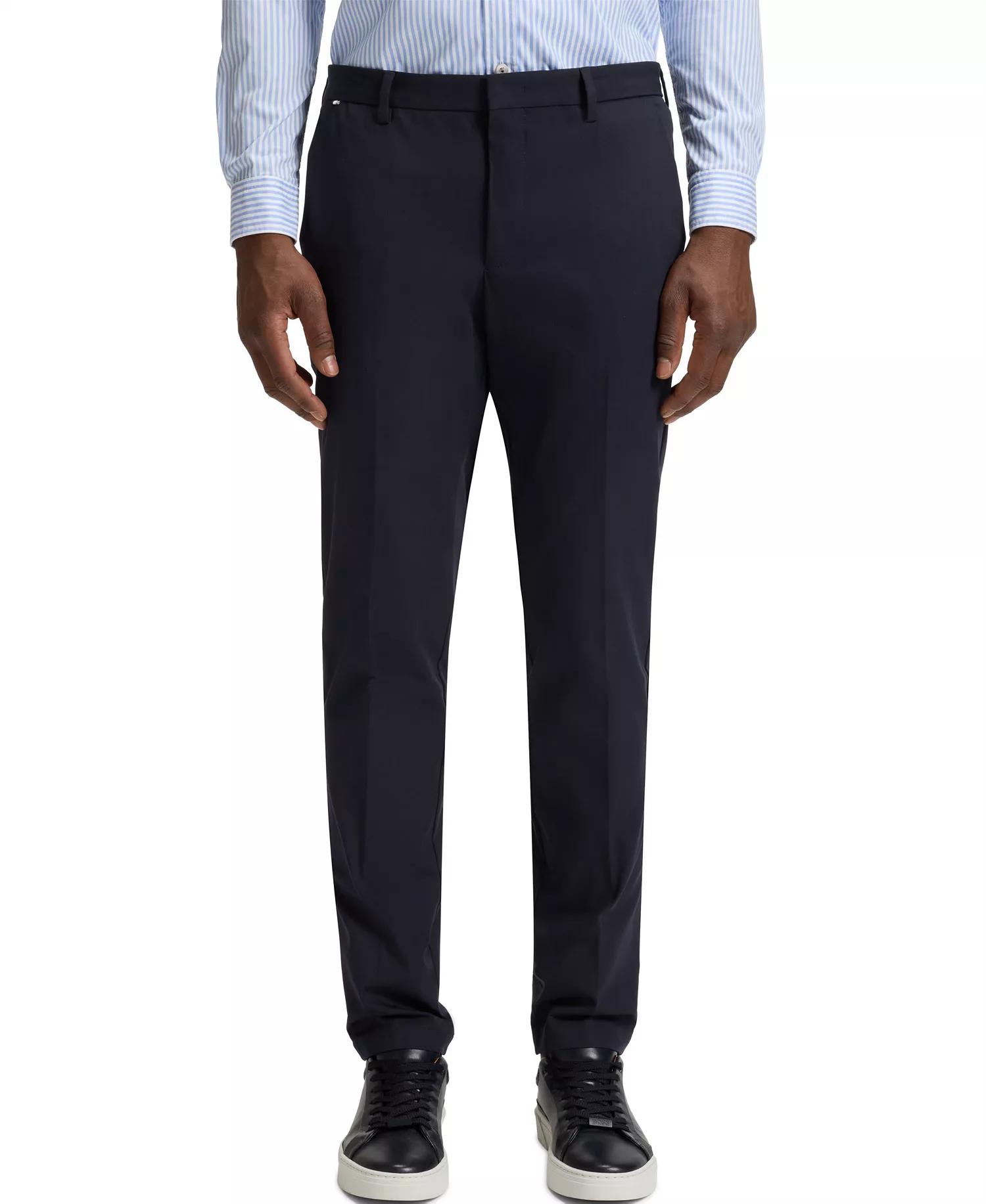 mni-fe4870c8e3d854037aa9be53492e3381 Men's Stretch Cotton Blend Slim-Fit Pants