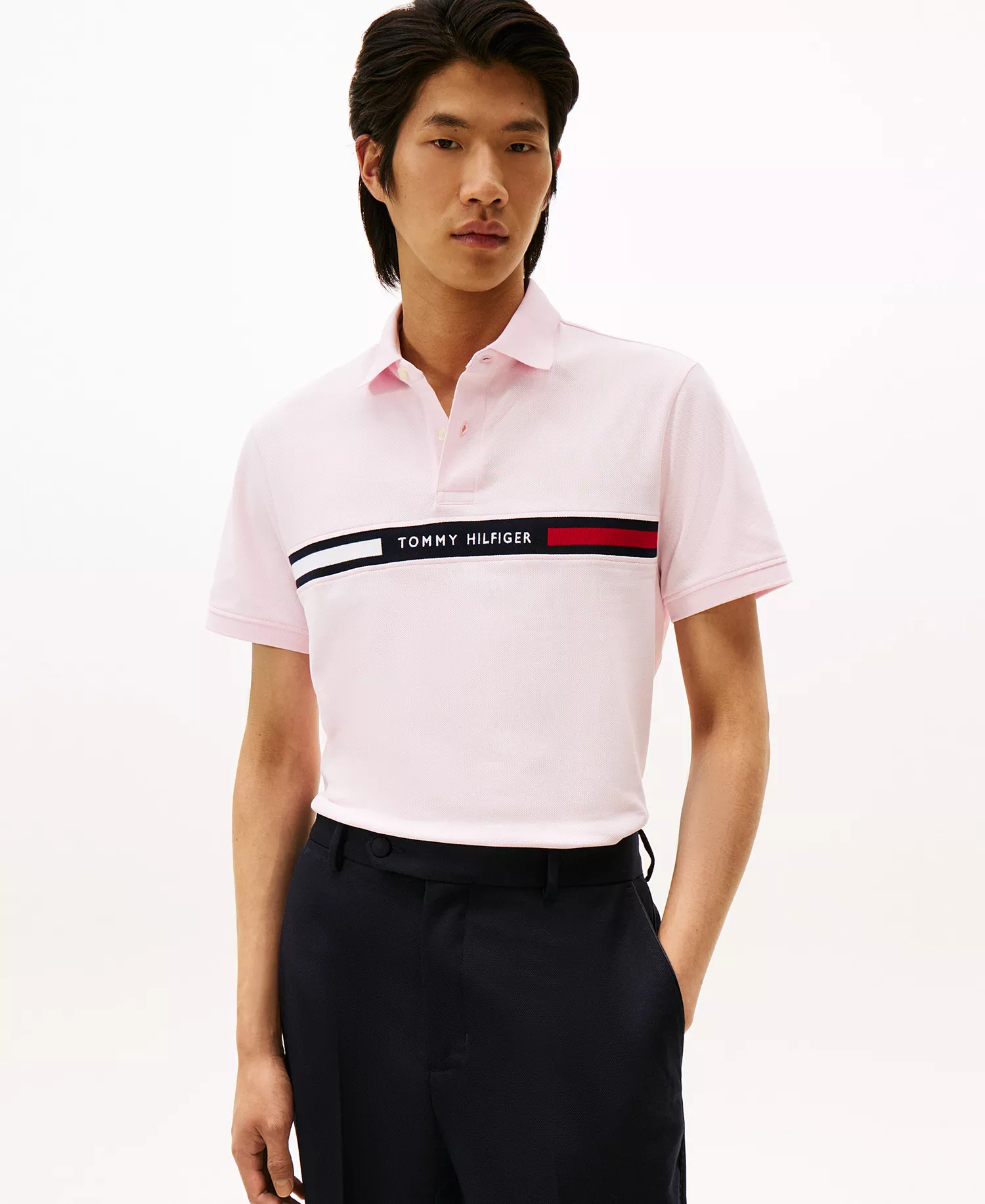 mni-ff030c908a928afe19a864d4de6370bb Men's Classic-Fit Embroidered Chest Insert Polo Shirt — изображение 8