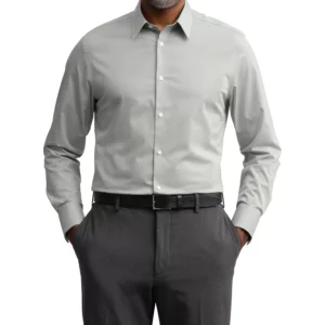 Men's Multi-Stretch Non-Iron Shirt, Slim Fit