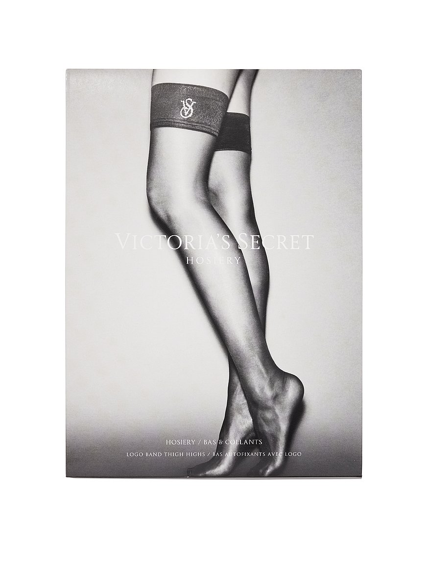 crystal logo thigh highs crystal logo thigh highs