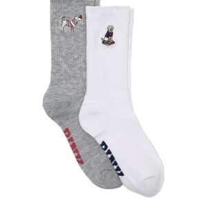 2 pack crew socks