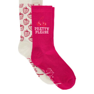 2 pack crew socks
