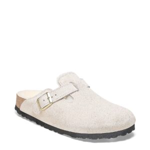 boston shearling clogs