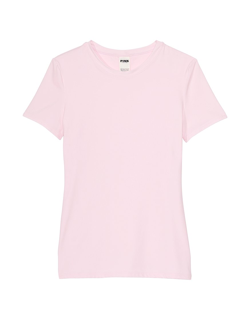 pink base stretch™ short sleeve tee pink base stretch™ short sleeve tee