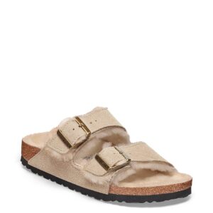 arizona shearling suede sandals