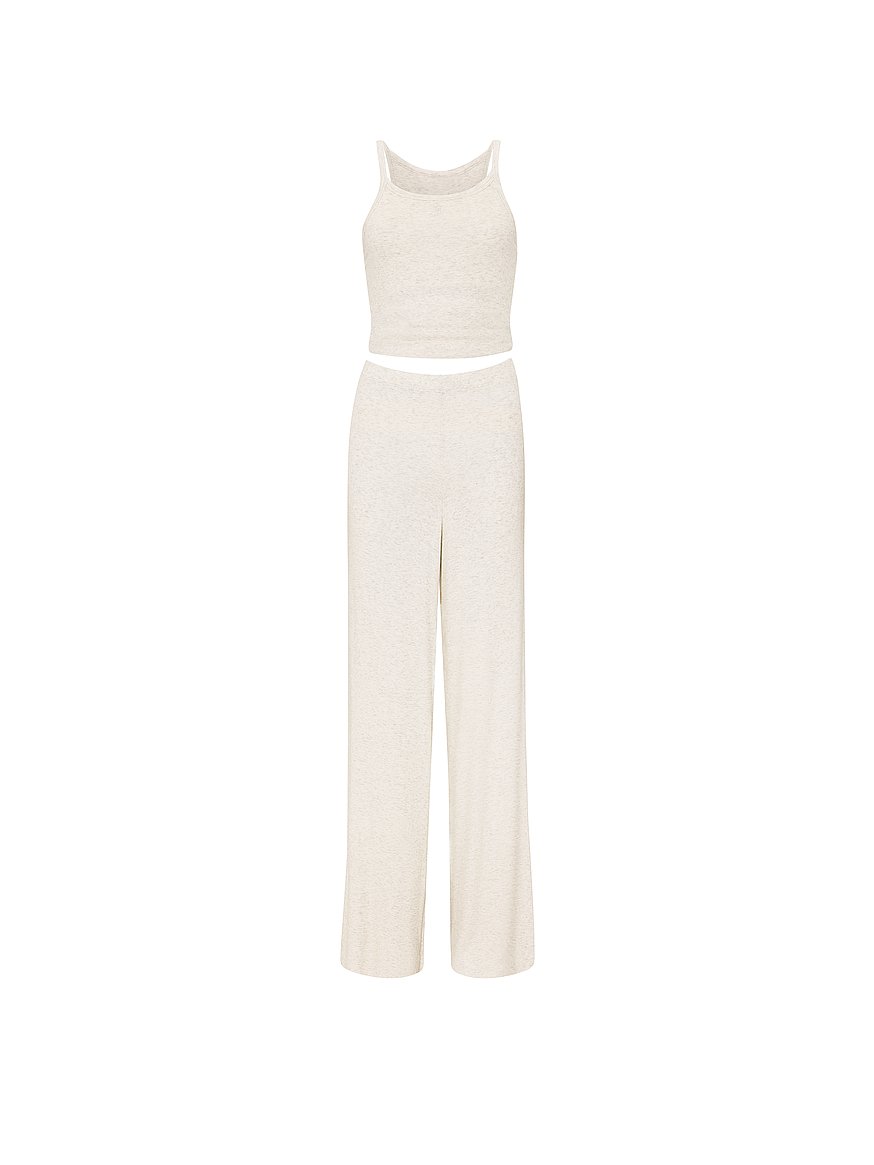 sosoft™ modal ribbed tank & pants set sosoft™ modal ribbed tank & pants set