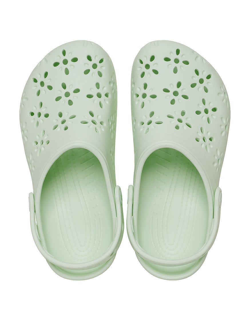classic floral cut out clog classic floral cut out clog