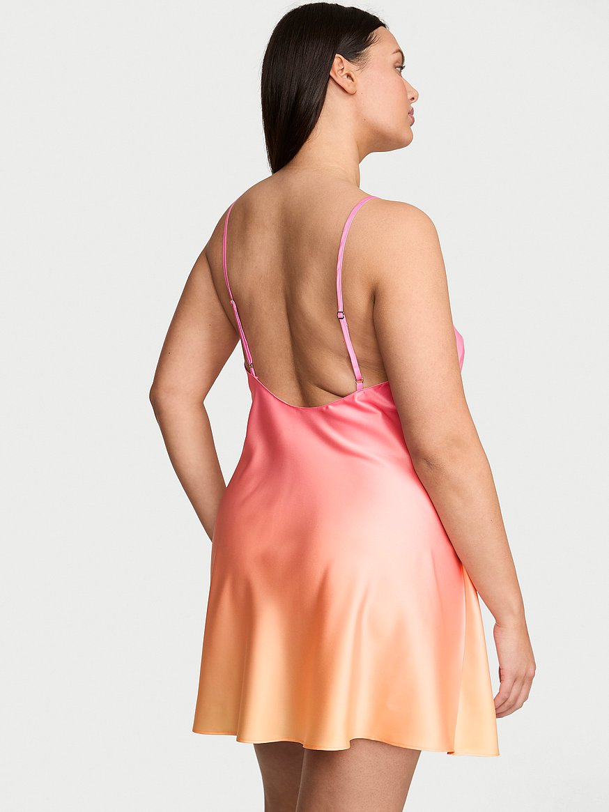 signature satin mini slip signature satin mini slip