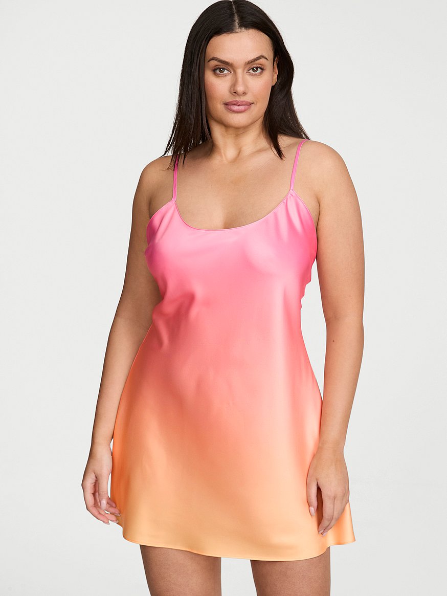 signature satin mini slip signature satin mini slip