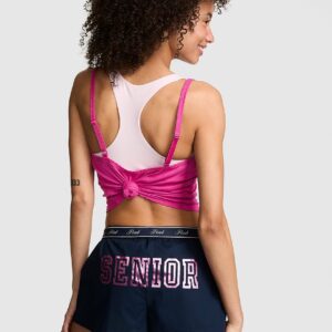 cotton boxy pajama shorts