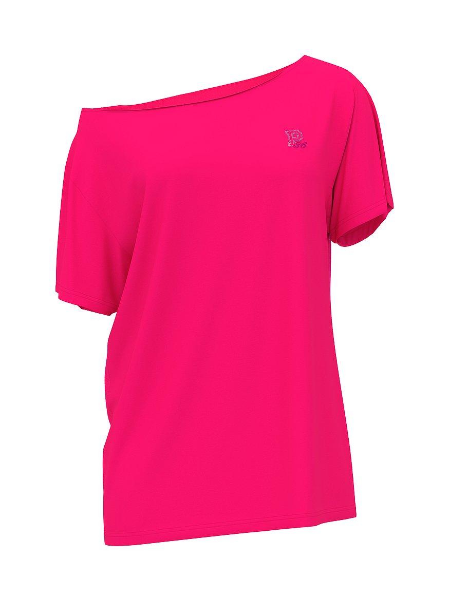 campus cotton™ off the shoulder tee campus cotton™ off the shoulder tee