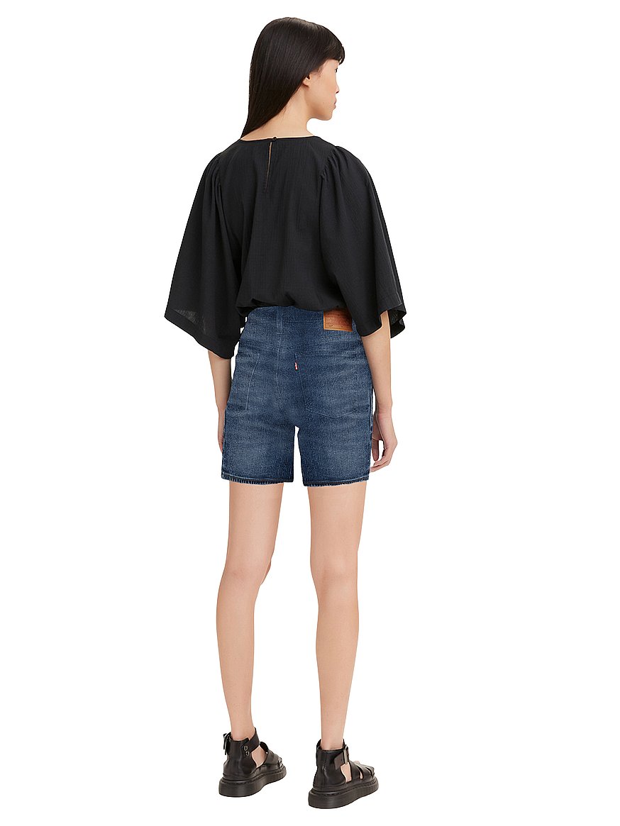 levi's® women's 501® mid thigh shorts levi's® women's 501® mid thigh shorts