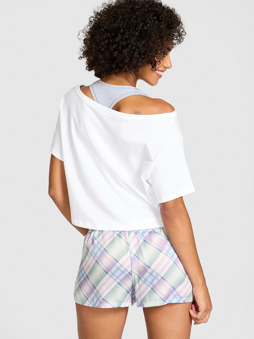 slouchy cropped sleepshirt slouchy cropped sleepshirt