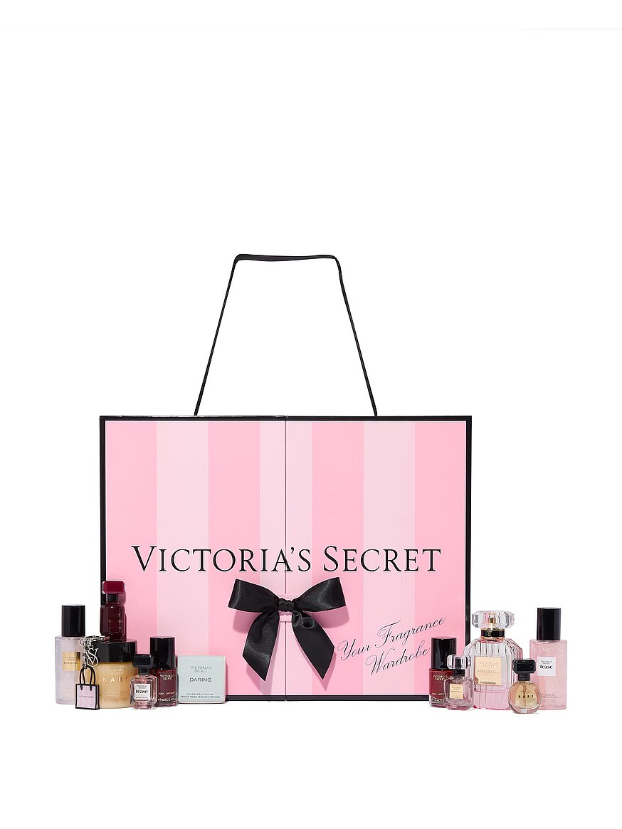 12 piece fragrance wardrobe gift set ft. signature eau de parfums + exclusive mists, body care, & more 12 piece fragrance wardrobe gift set ft. signature eau de parfums + exclusive mists, body care, & more