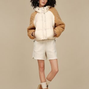 mykah uggbraid puffer jacket