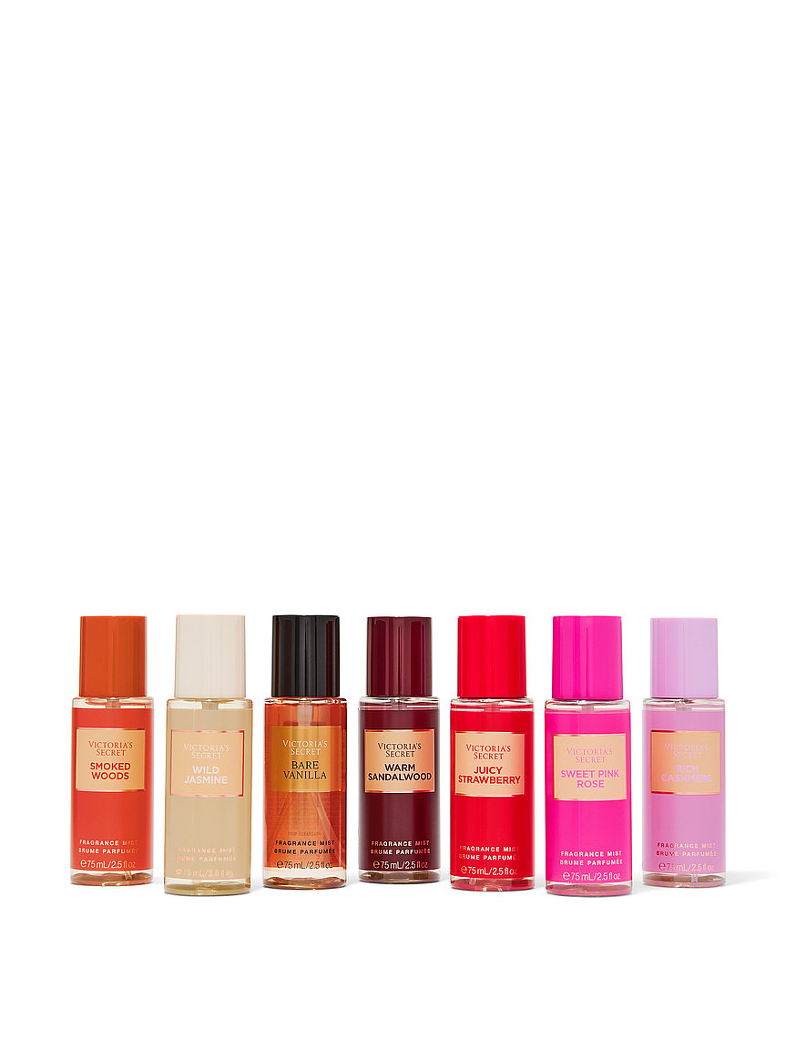 7 piece fragrance mist layering gift set with bare vanilla 7 piece fragrance mist layering gift set with bare vanilla