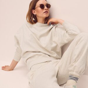 iconic fleece crewneck sweatshirt