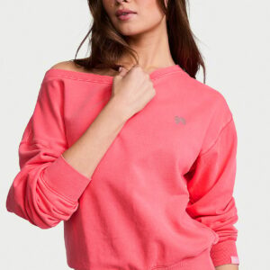 off duty terry boatneck sweatshirt