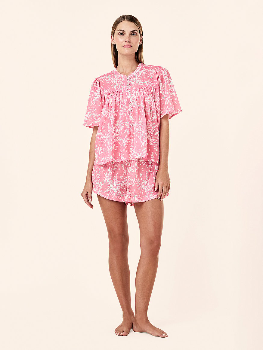 cheri blossom gathered boxer pj cheri blossom gathered boxer pj