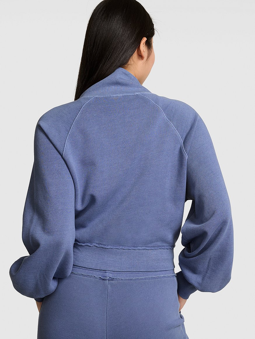 campus terry™ mock neck full zip sweatshirt campus terry™ mock neck full zip sweatshirt