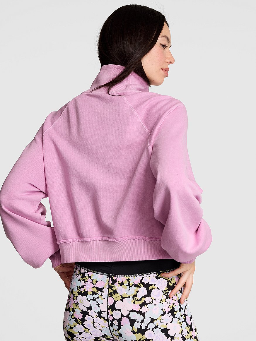 campus terry™ mock neck full zip sweatshirt campus terry™ mock neck full zip sweatshirt