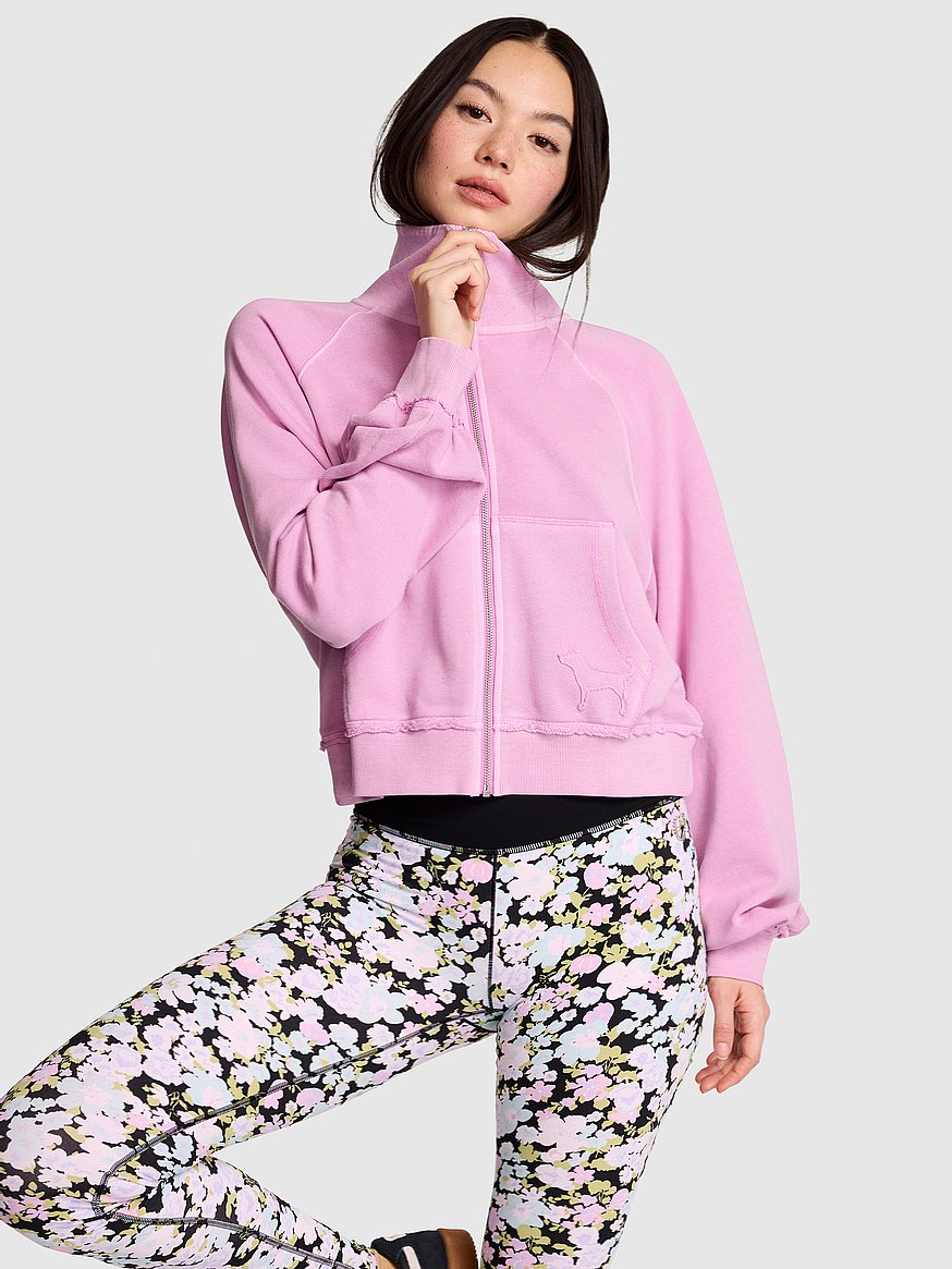 campus terry™ mock neck full zip sweatshirt campus terry™ mock neck full zip sweatshirt