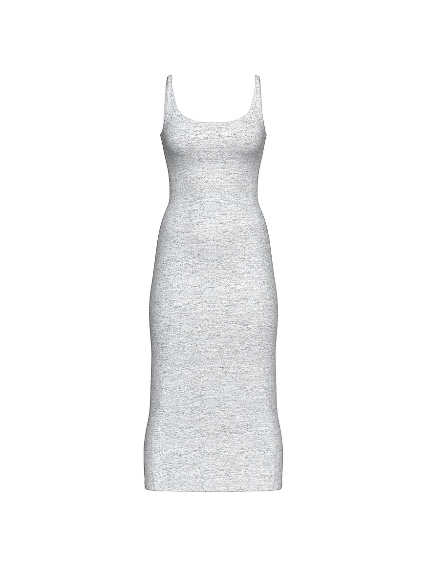 all day soft rib high neck midi dress all day soft rib high neck midi dress