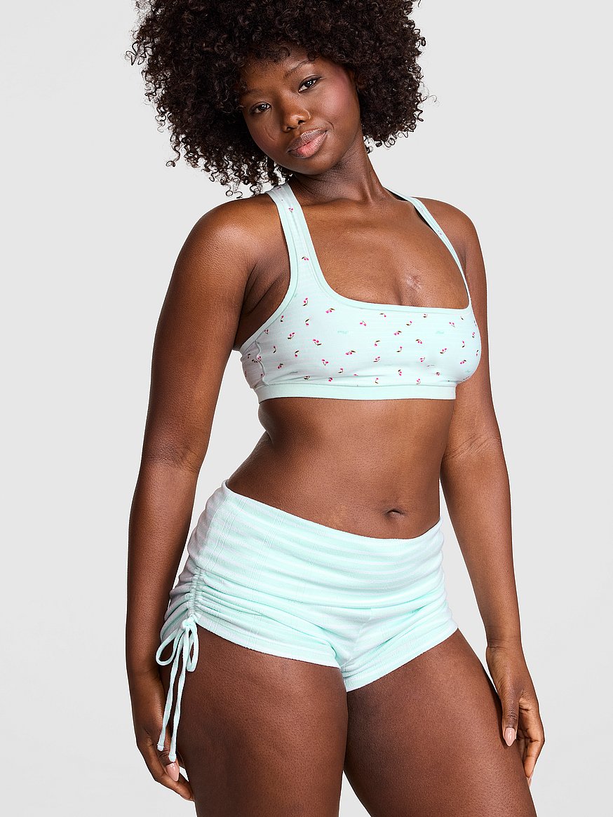 soft luxe pointelle foldover shorts soft luxe pointelle foldover shorts