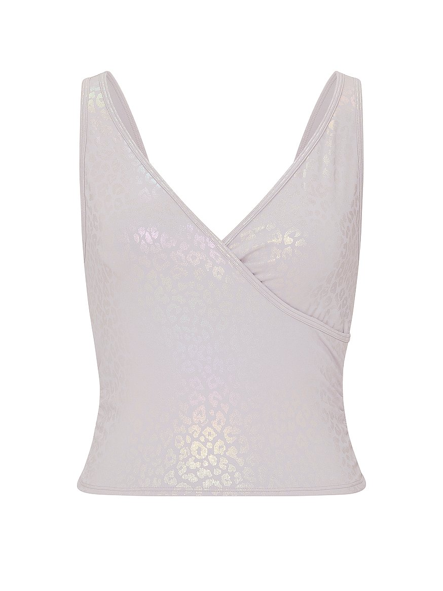 pink relay™ ruched wrap bra tank pink relay™ ruched wrap bra tank