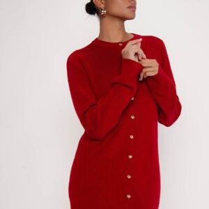 marguerite cardigan mini dress