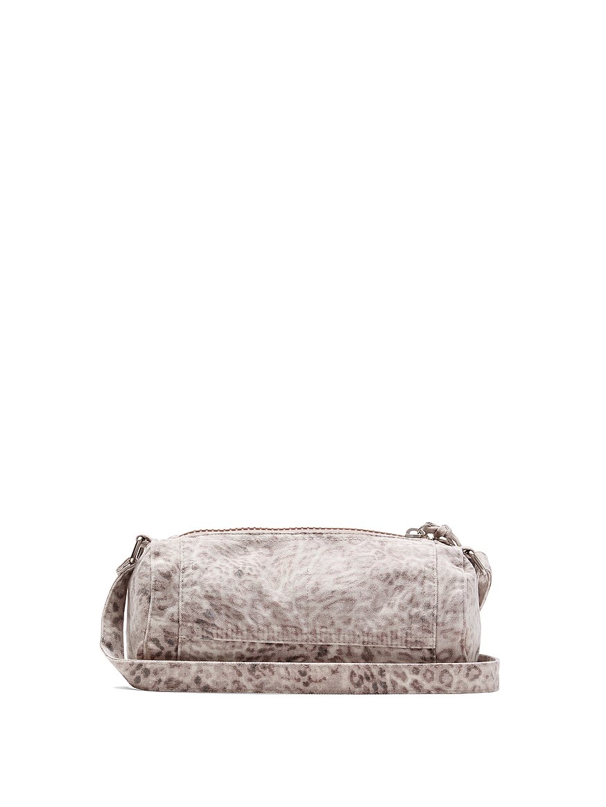 canvas rolled duffle shoulder bag canvas rolled duffle shoulder bag