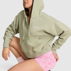 campus fleece™ shrunken full zip hoodie