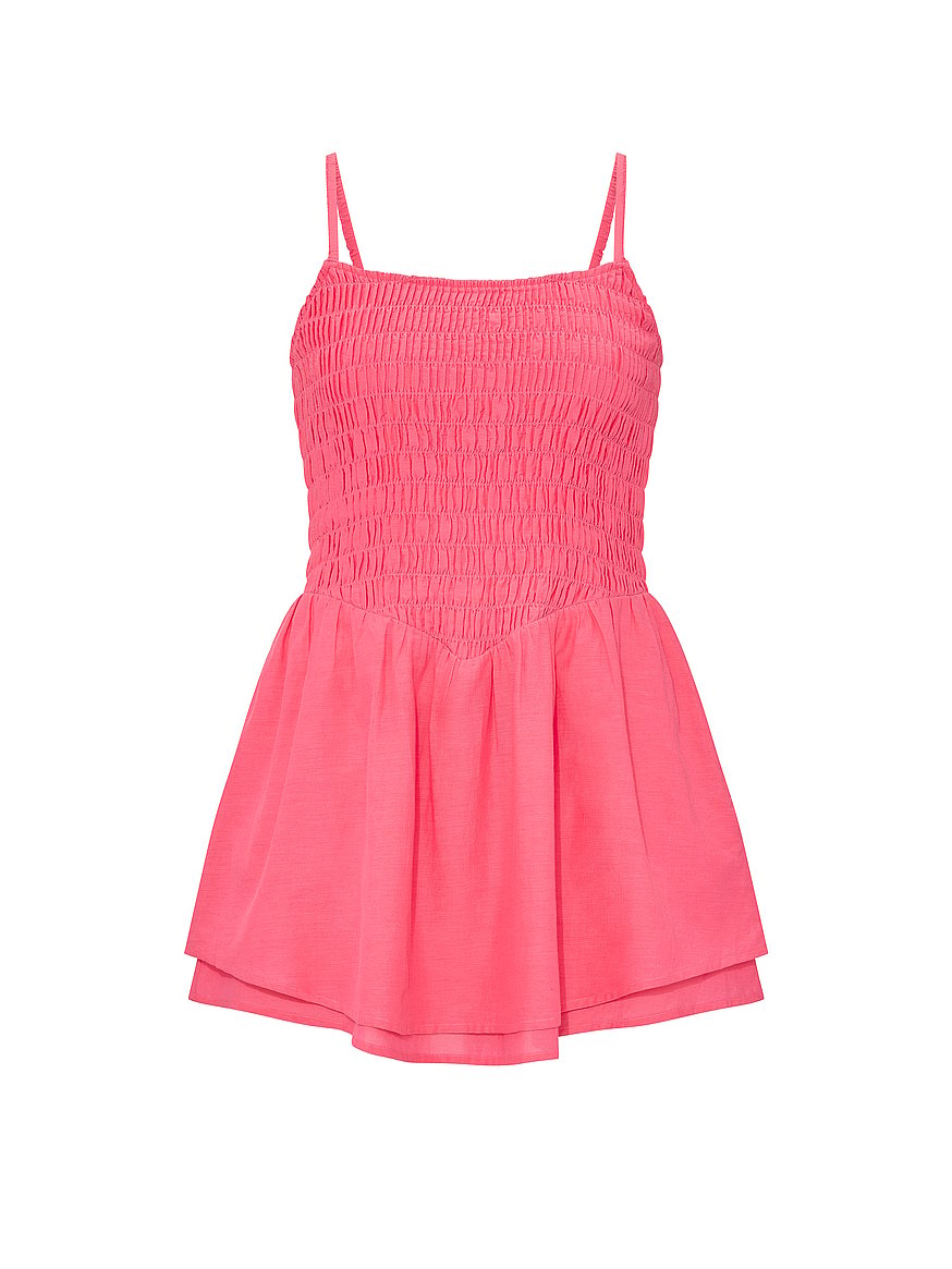 flirty fit smocked mini dress flirty fit smocked mini dress