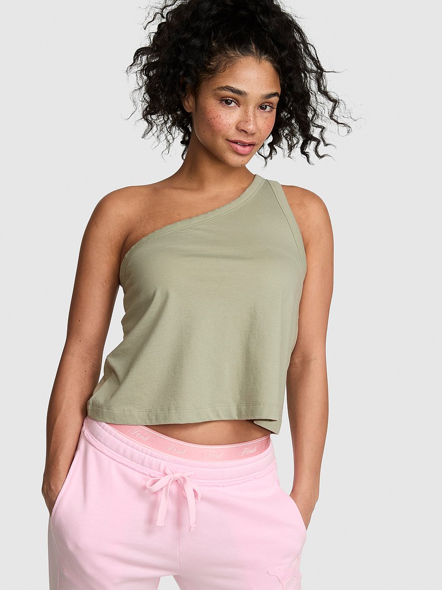 dream jersey one shoulder tank top dream jersey one shoulder tank top