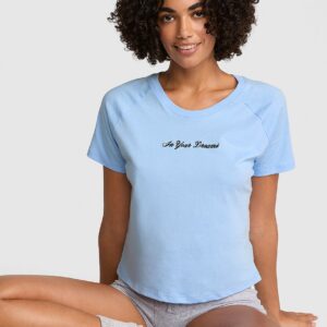 cotton raglan sleep tee