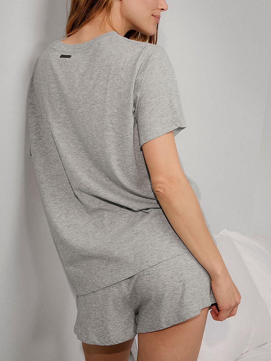 organic pima tee short set organic pima tee short set