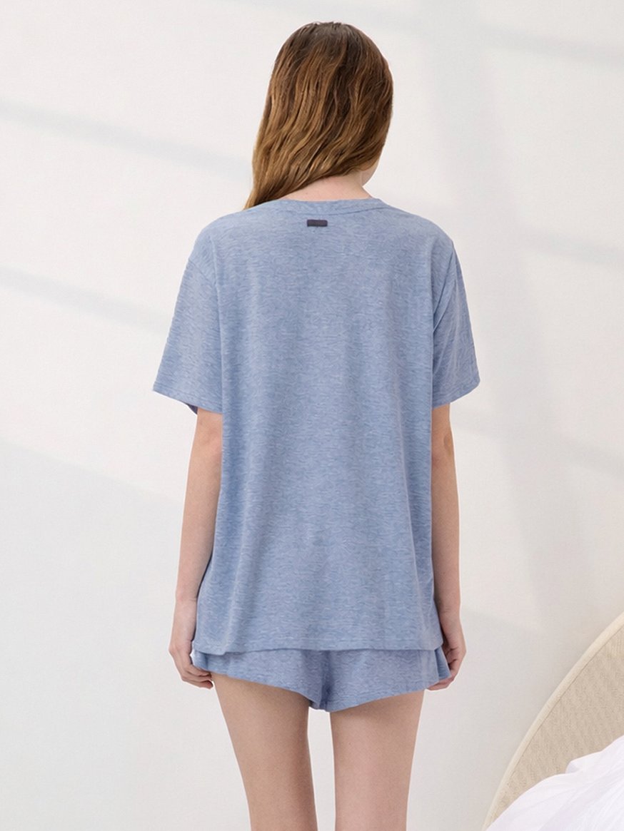 organic pima tee short set organic pima tee short set