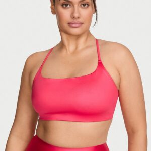 vsx glossytech™ strappy back sports bra