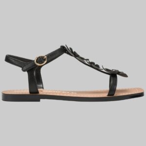 margate flatthong kl169877 black sideview