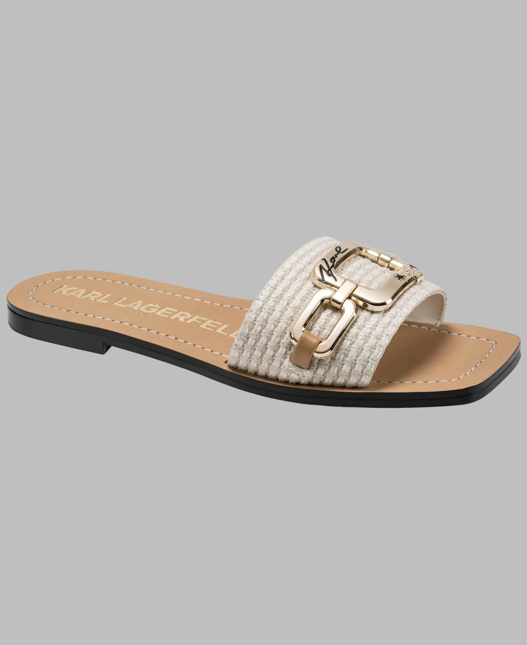 marzella flatslid kl263355 cream 3 4profileview marzella flatslid kl263355 cream 3 4profileview